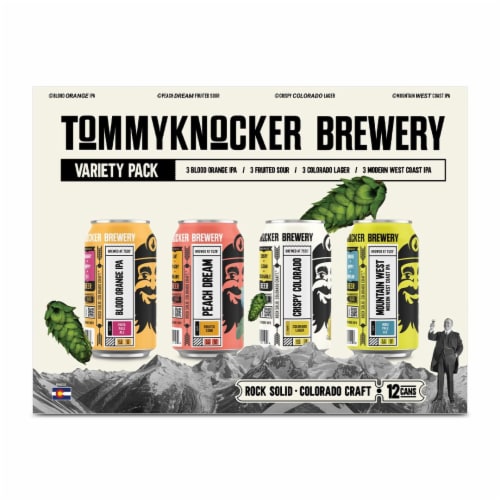 Tommyknocker Brewery Craft Beer Variety Pack Perspective: front