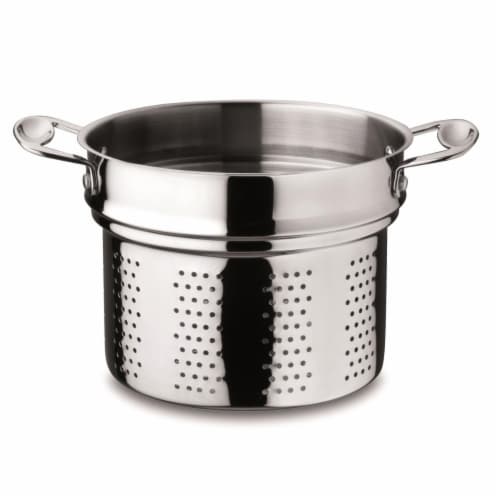 Mepra 30217222 18-10 Stainless Steel Glamour Diamond Stock Pot Perspective: front
