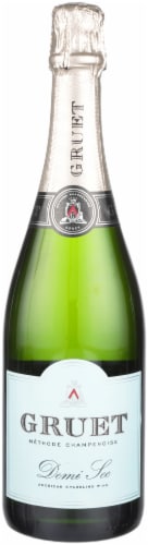 Gruet Winery Demi Sec Sparkling Wine Perspective: front