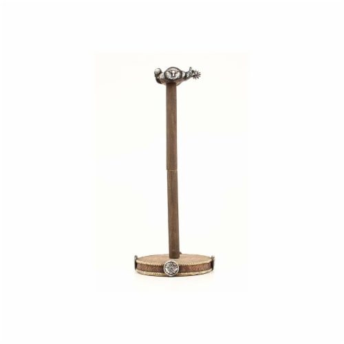 Western Moments 94550 Spur Paper Towel Holder - 6 x 15 in. Perspective: front