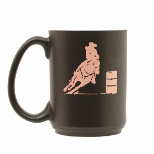 Western Moments 94035 Barrel Racer Mug Perspective: front