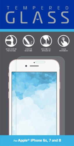 ZGear Temp Glass Phone Screen Protector Perspective: front