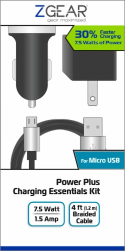 ZGear Power Plus Charging Essentials Kit Perspective: front