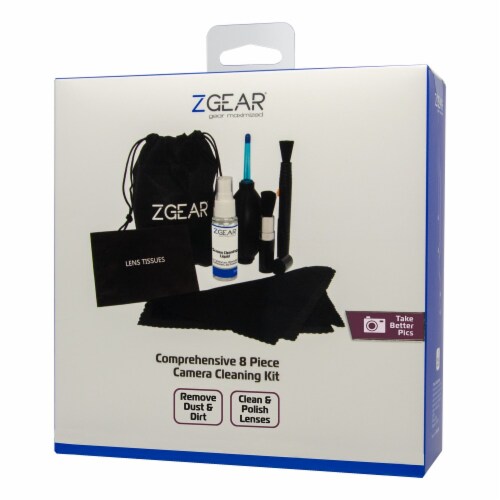 ZGear Comprehensive Camera Cleaning Kit - Black Perspective: front