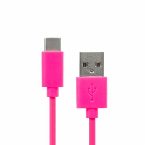 CELLCandy Type C Cable - Pink Perspective: front