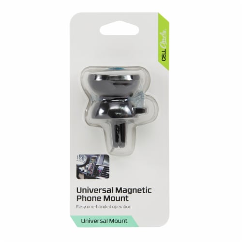 CELLCandy Magnetic Phone Vent Mount - Black Perspective: front
