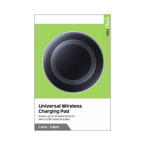 CELLCandy 5W Wireless Charger - Black Perspective: front