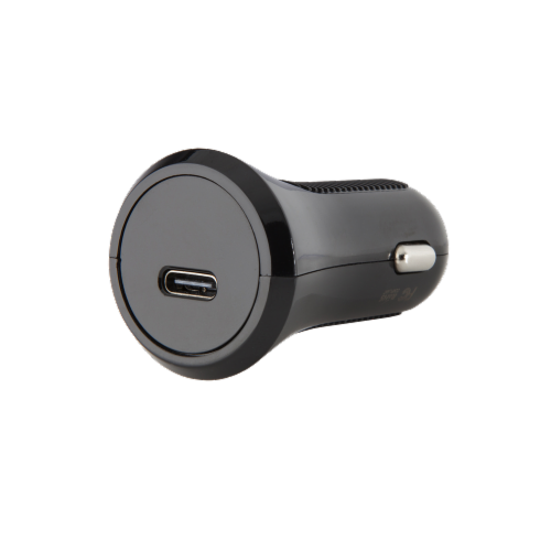 CELLCandy 15W USB C Car Charger - Black Perspective: front