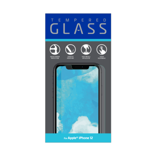 ZGear Tempered Glass iPhone 12 Screen Protector Perspective: front
