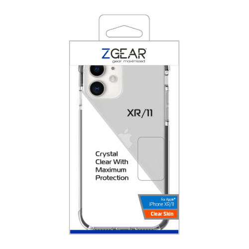 ZGear Clearn Skin iPhone 11 Case Perspective: front