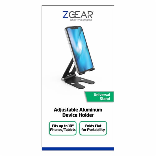 ZGear Adjustable Aluminum Device Holder Perspective: front