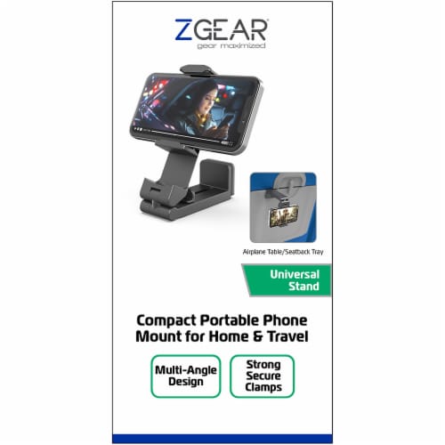 ZGear® Compact Portable Phone Mount Perspective: front