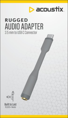 Apple Lightning to 3.5mm Headphone Jack Adapter - White, 1 ct - Kroger