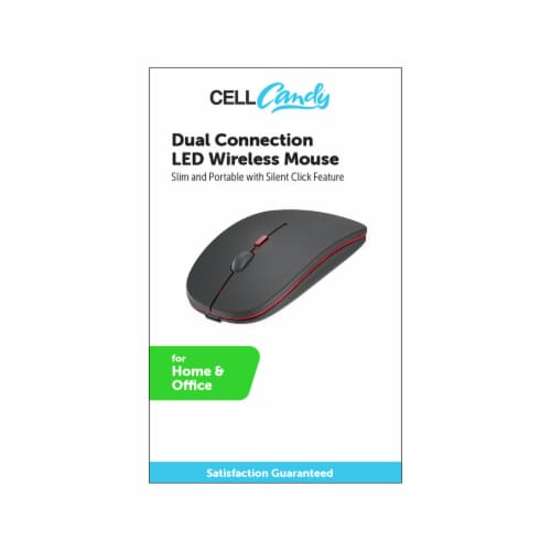Cell Candy Dual Connection LED Wireless Mouse Perspective: front