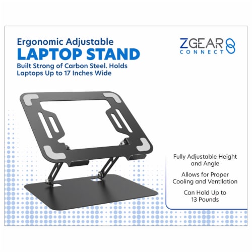 ZGear Desktop Laptop Stand Perspective: front