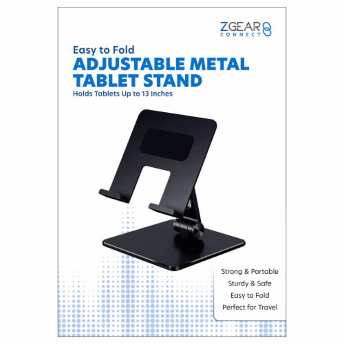 ZGear Adjustable Metal Tablet Stand Perspective: front
