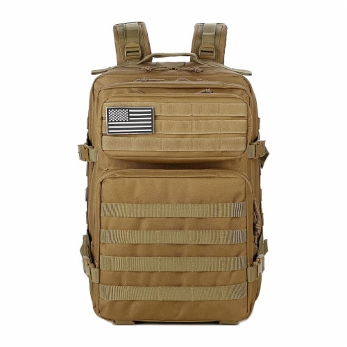 Tactical 45L Molle Rucksack Backpack Khaki 1 unit Smith s Food and Drug
