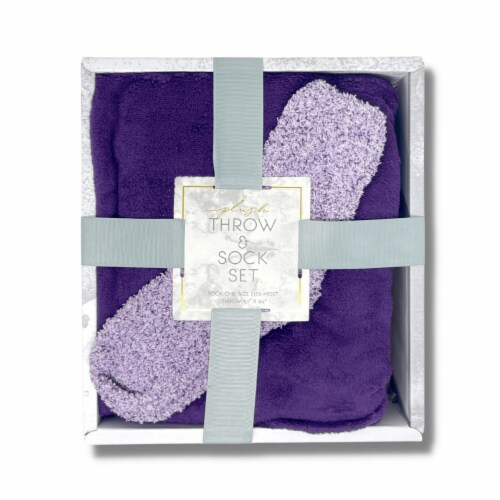 Purple blanket box clearance