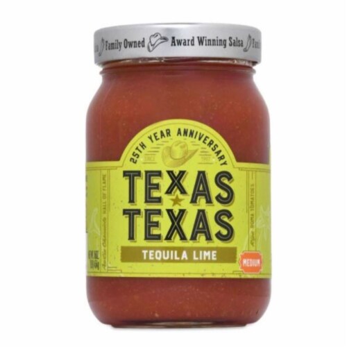 Texas-Texas Tequila Lime Salsa Perspective: front