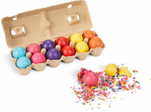 Merry Art Easter Cascaron Confetti Eggs Perspective: front