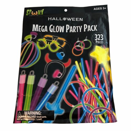 Halloween Mega Glow Pack 323 Pack Perspective: front