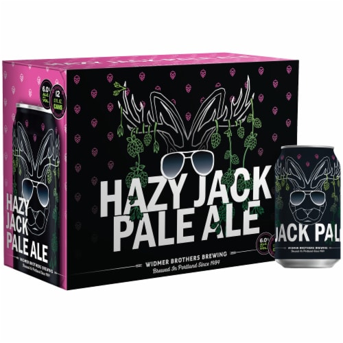 Widmer Brothers Brewing Hazy Jack Pale Ale Perspective: front