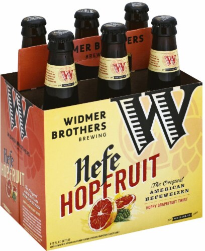 Widmere Brothers Hefe Hopfruit American Hefeweizen Perspective: front