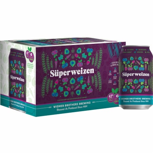 Widmer Brothers Brewing Superweizen Beer Perspective: front