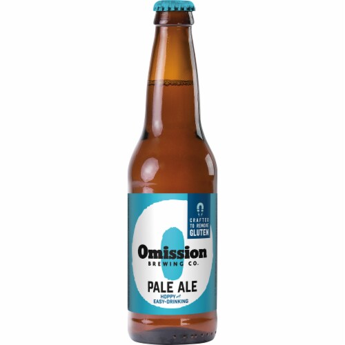 Omission Brewing Co. Gluten Free Pale Ale Perspective: front