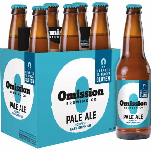 Omission Brewing Co. Pale Ale Perspective: front