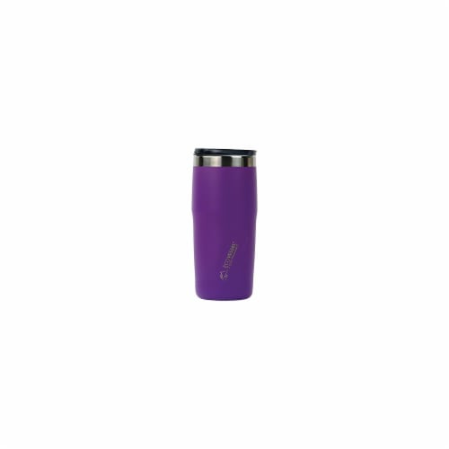 EcoVessel 734193 16 oz Metro Tumbler - Purple Perspective: front