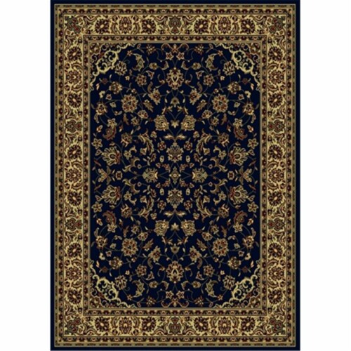 Radici 9531346NAVY Castello Rectangular Navy Blue Traditional Italy