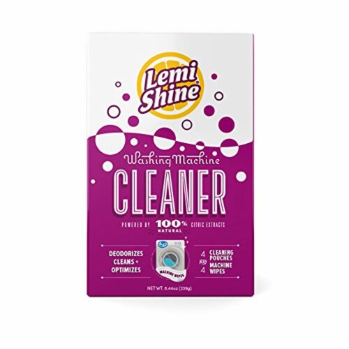 Lemi Shine Washing Machine Cleaner Pouches Perspective: front