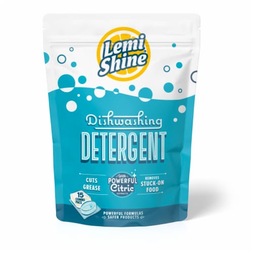 Lemi Shine Dishwashing Detergent Pacs Perspective: front