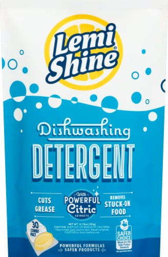 Lemi Shine Powerful Citric Extracts Dishwashing Detergent Perspective: front