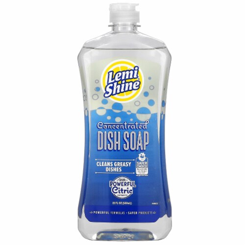 Lemi Shine Concentrated Grease Cutting Liquid Dish Soap 22 Oz Perspective: front
