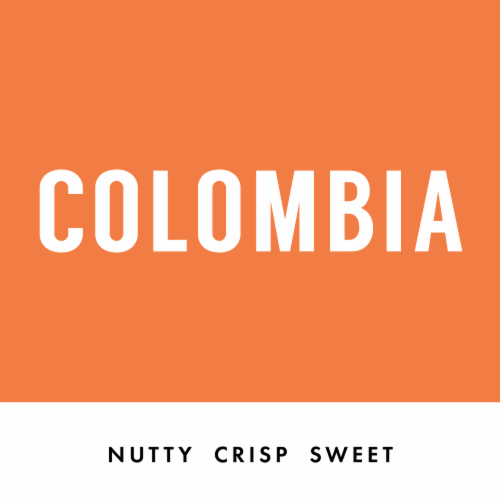Montana Coffee Traders Colombia Light Roast Whole Bean Coffee Perspective: front