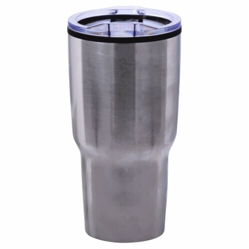 HD Designs Tumbler - Brushed Steel Perspective: front