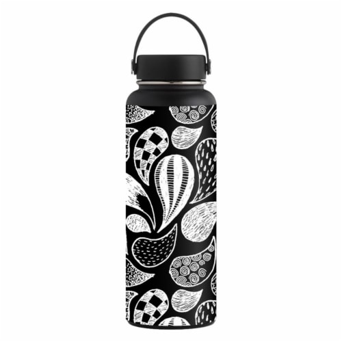 MightySkins HFWI40-Drops Skin for Hydro Flask 40 oz Wide Mouth - Drops Perspective: front
