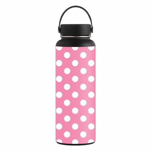 MightySkins HFWI40-Mini Dots Skin for Hydro Flask 40 oz Wide Mouth - Mini Dots Perspective: front