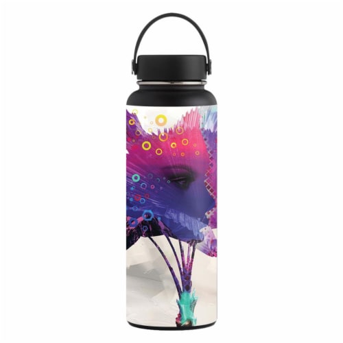 MightySkins HFWI40-Mini Palm Skin for Hydro Flask 40 oz Wide Mouth - Mini Palm Perspective: front