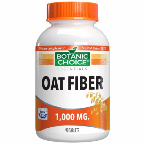 Botanic Choice Oat Fiber 1000 mg. Fiber Dietary Supplement, 90 tablets -  Fry's Food Stores