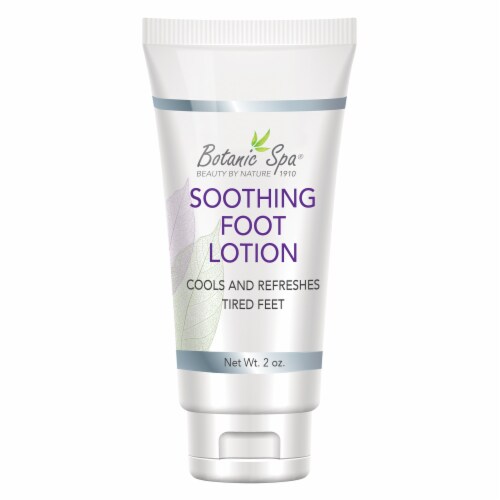 Botanic spa  Soothing Foot Lotion Foot Care Perspective: front
