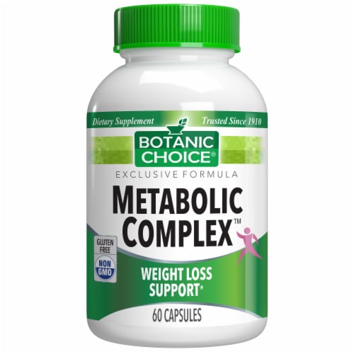 Botanic Choice  Metabolic Complex™ Weight Loss Support Dietary Supplement Perspective: front