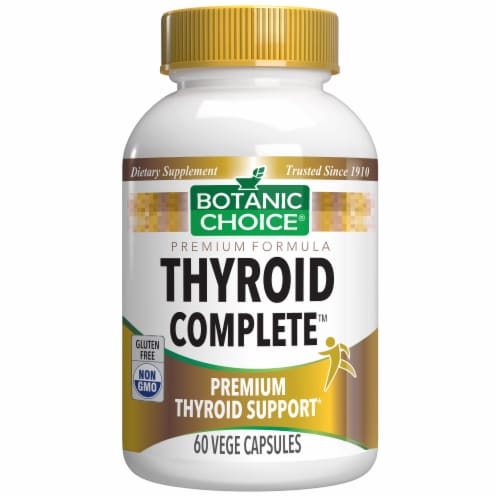Botanic Choice  Thyroid Complete™ Dietary Supplement Perspective: front