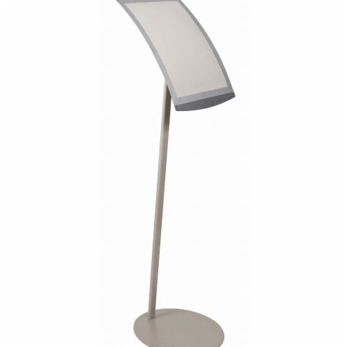 Best-Rite Floor Stand Sign Holder,57-1/2  H,Steel  45851 Perspective: front