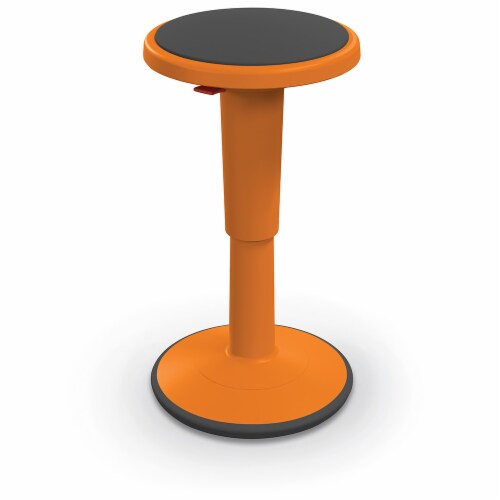 Hierarchy Height Adjustable Grow Stool Short Stool Orange 1 Fred Meyer
