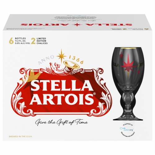 Stella Artois® Lager Beer Perspective: front