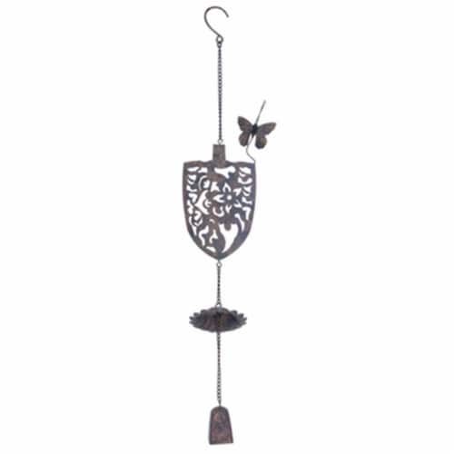 Boston International HGC18094 Butterfly & Shovel Chime Perspective: front