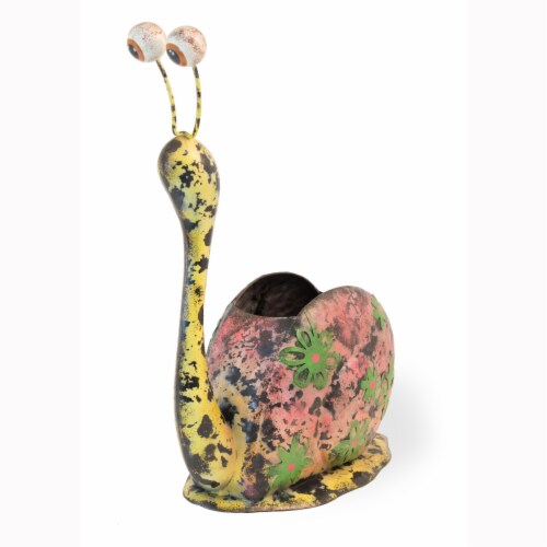 Boston International Snedley Snail Planter Perspective: front
